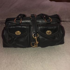 Coach Daphne G05S 3569 Leather Braided Satchel